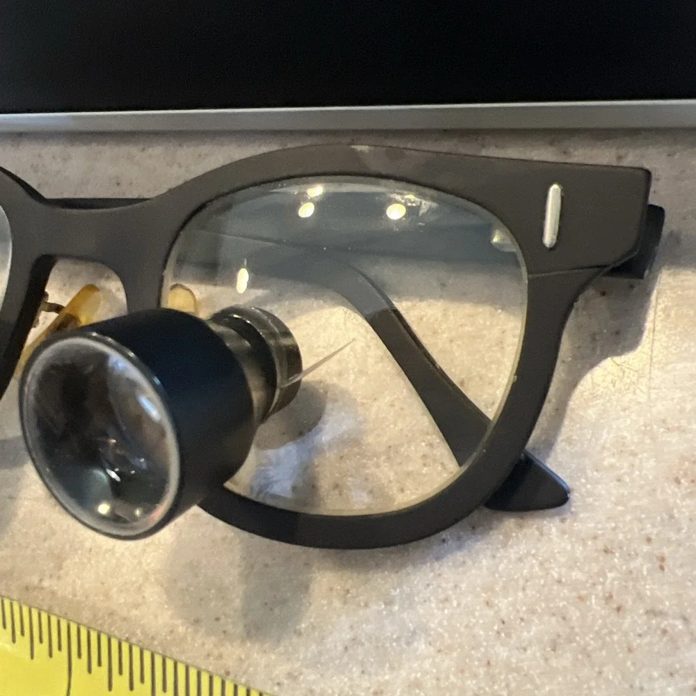 Dental/Surgical Vision Loupe Glasses Famous Surgeon RARE VINTAGE